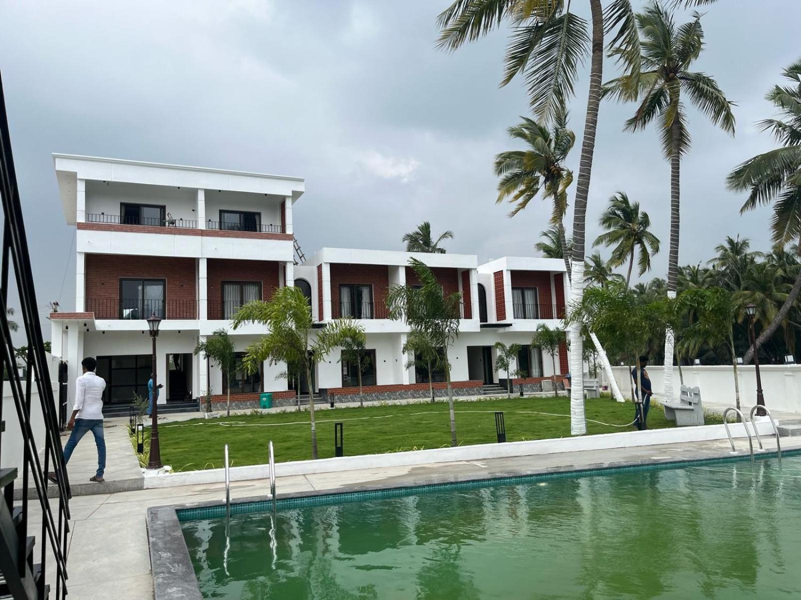 Trigon Retreat Hotel Pūrnānkuppam Екстериор снимка